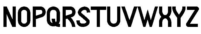 Underbold Font UPPERCASE
