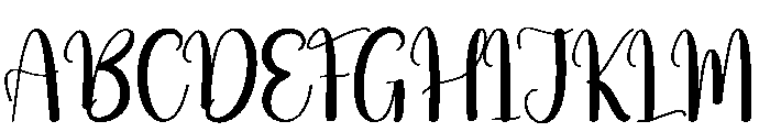 Undergo Font UPPERCASE
