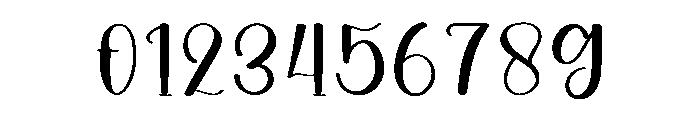Underline Font OTHER CHARS