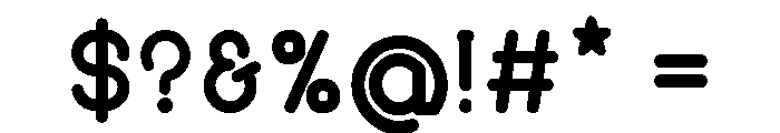 Understanding Font OTHER CHARS