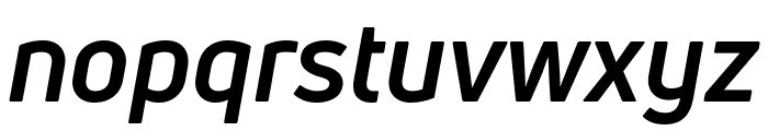 Uni Neue-Trial Bold Italic Font LOWERCASE