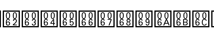 Unicode BMP Fallback SIL Font LOWERCASE