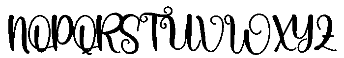 Unicorn Farmhouse Font UPPERCASE