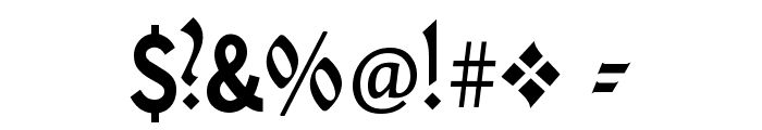 UnifrakturCook-Regular Font OTHER CHARS