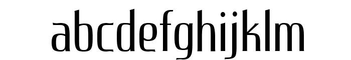 UnitechCondUT Light Font LOWERCASE