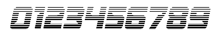 United Colony Gradient Italic Font OTHER CHARS