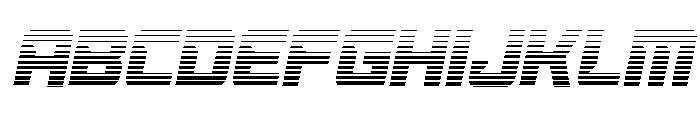 United Colony Gradient Italic FONT