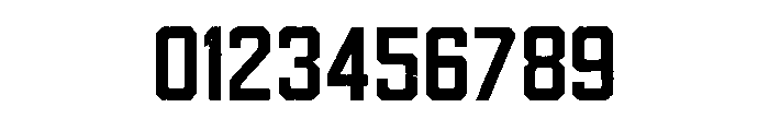 Unityped Regular Font OTHER CHARS