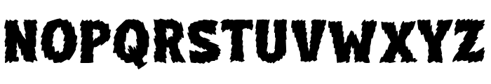 Universal Monsters Font LOWERCASE