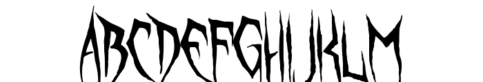 Unquiet Spirits(RUS BY LYAJKA) Font UPPERCASE