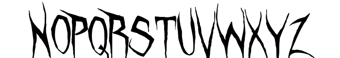 Unquiet Spirits(RUS BY LYAJKA) Font UPPERCASE