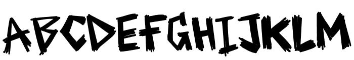 Unruly by dayo Font UPPERCASE