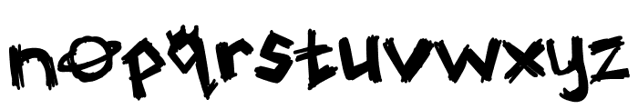 Unruly by dayo Font LOWERCASE