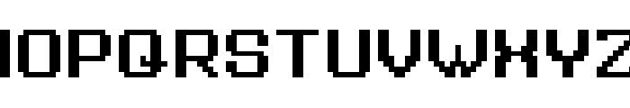 Untitled Pixel Font Regular Font LOWERCASE