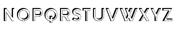 Untitled2 Font LOWERCASE