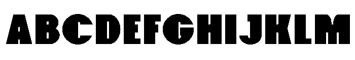 Untitled4 Font UPPERCASE
