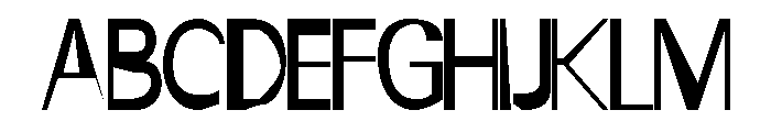 Untitled6 Font UPPERCASE