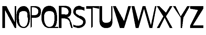 Untitled6 Font UPPERCASE