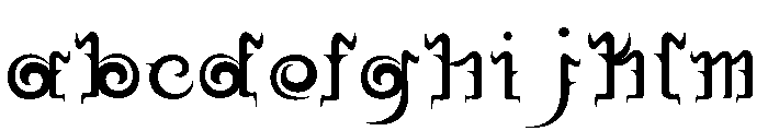 UntitledRegular2 Font UPPERCASE
