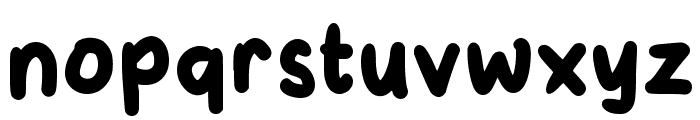 Unyu Cartoon Font LOWERCASE