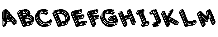 unek Font UPPERCASE