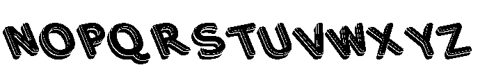 unek Font UPPERCASE