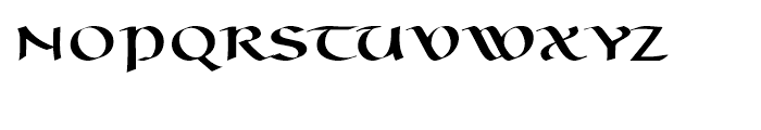 Uncia Regular Font LOWERCASE