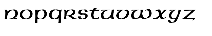 Uncial Regular Font LOWERCASE