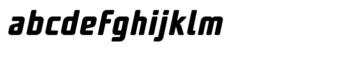 Unicod Sans Bold Italic Font LOWERCASE