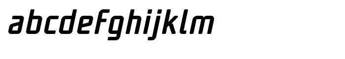Unicod Sans Medium Italic Font LOWERCASE