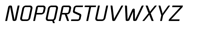 Unicod Sans Regular Italic Font UPPERCASE