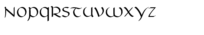 Unikled Regular Font LOWERCASE