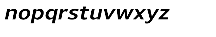 Uniman Bold Italic Font LOWERCASE