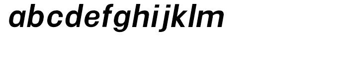 Uninsta DemiBold Italic Font LOWERCASE
