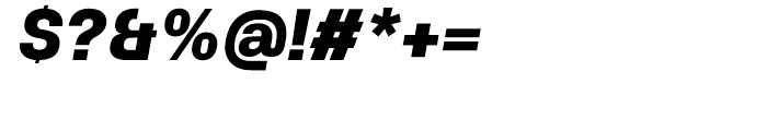 Uninsta ExtraBold Italic Font OTHER CHARS