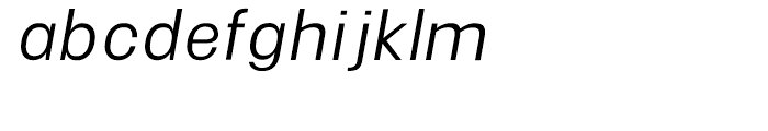 Uninsta Italic Font LOWERCASE