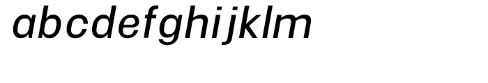 Uninsta Medium Italic Font LOWERCASE