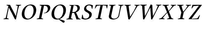 Union Medium Italic Font UPPERCASE