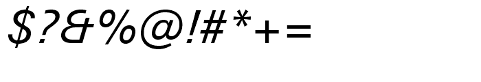 Univers Next 431 Basic Italic Font OTHER CHARS