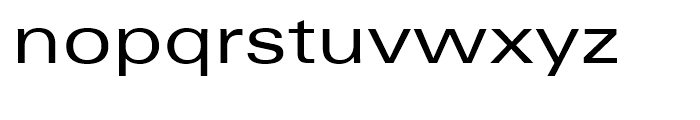 Univers Next 440 Extended Regular Font LOWERCASE