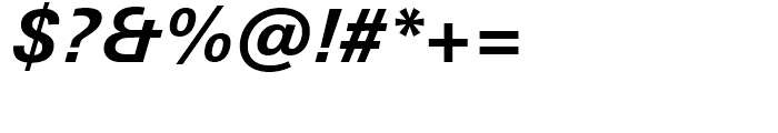 Univers Next 631 Basic Bold Italic Font OTHER CHARS