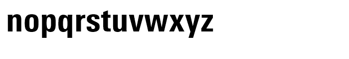Univers Next 720 Condensed Heavy Font LOWERCASE