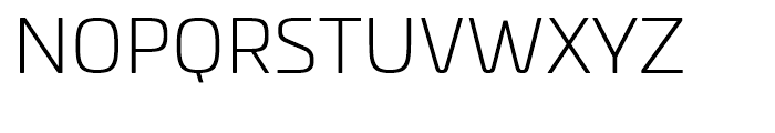 Univia Pro Light Font UPPERCASE