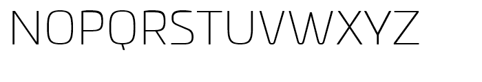 Univia Pro Ultra Light Font UPPERCASE