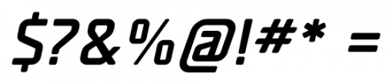 Unicod Sans Medium Italic Font OTHER CHARS
