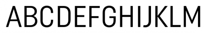 Uniform Condensed Regular Font UPPERCASE