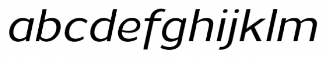 Uniman Medium Italic Font LOWERCASE