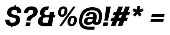 Uninsta Bold Italic Font OTHER CHARS