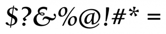 University Oldstyle Bold Italic Font OTHER CHARS