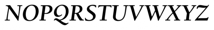 University Oldstyle Bold Italic Font UPPERCASE
